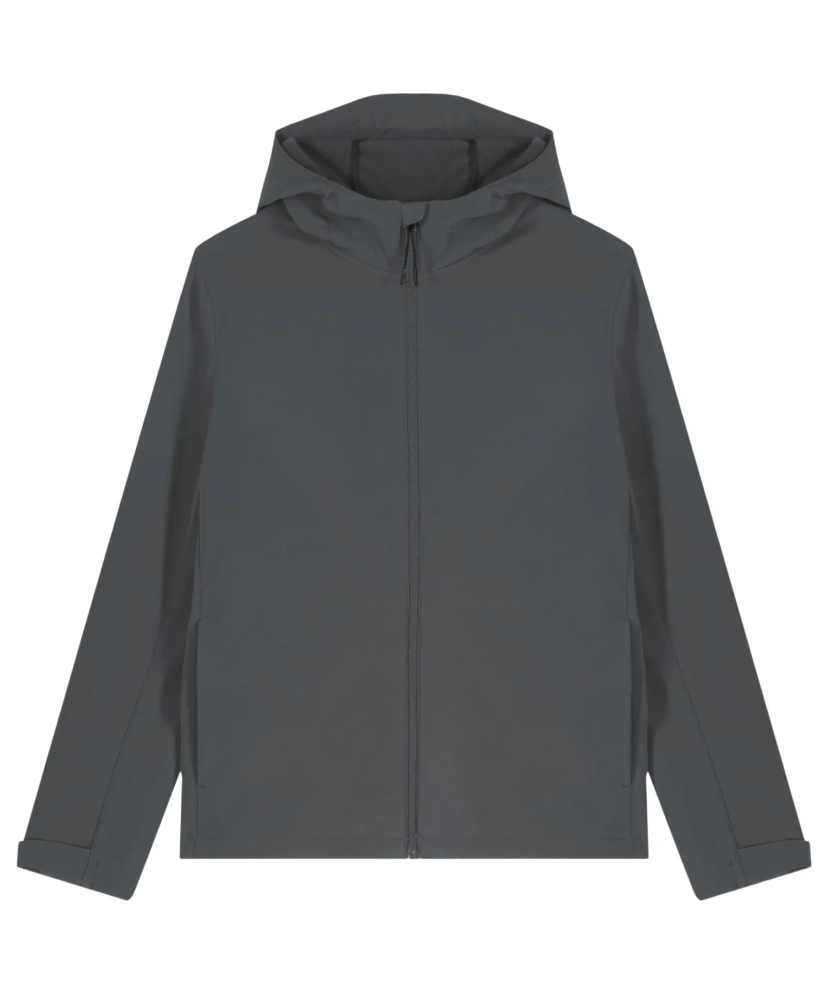 Anthracite - Stanley Discoverer hooded softshell (STJM158)