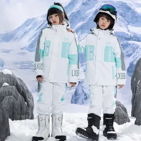 ARCTIC QUEEN Kids Reflective Extreme Ski Suit