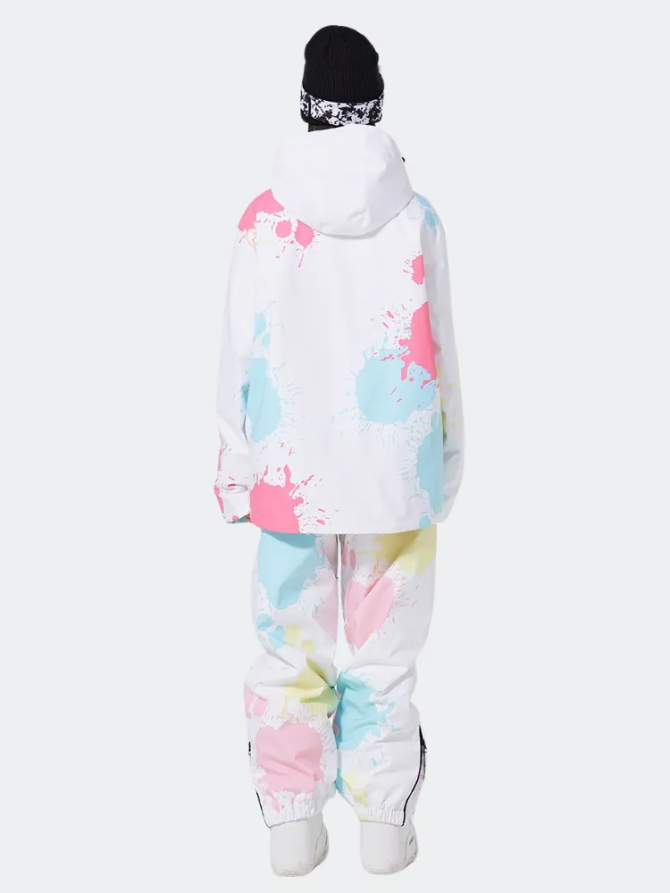 ARCTIC QUEEN Washed Ink Oversized Snow Suit - Women's