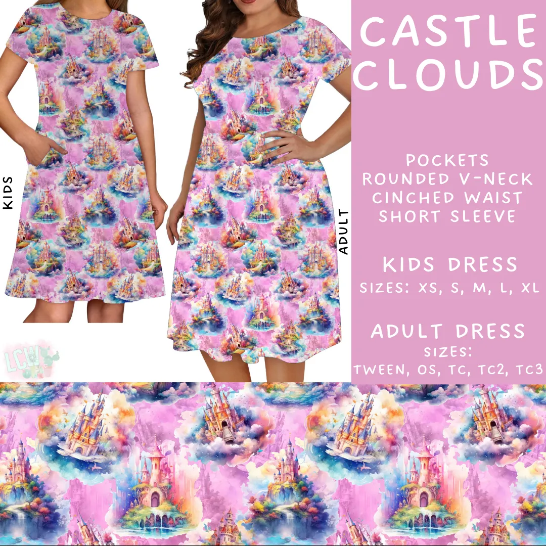 Batch #239 - Magical Faves 9 - Closes 11/18 - ETA early/mid Jan - Castle Clouds Adult & Kids Dresses