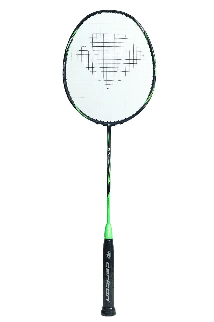 Carlton Kinesis Ultra S-Tour Badminton Racket (Unstrung) | Black/Green