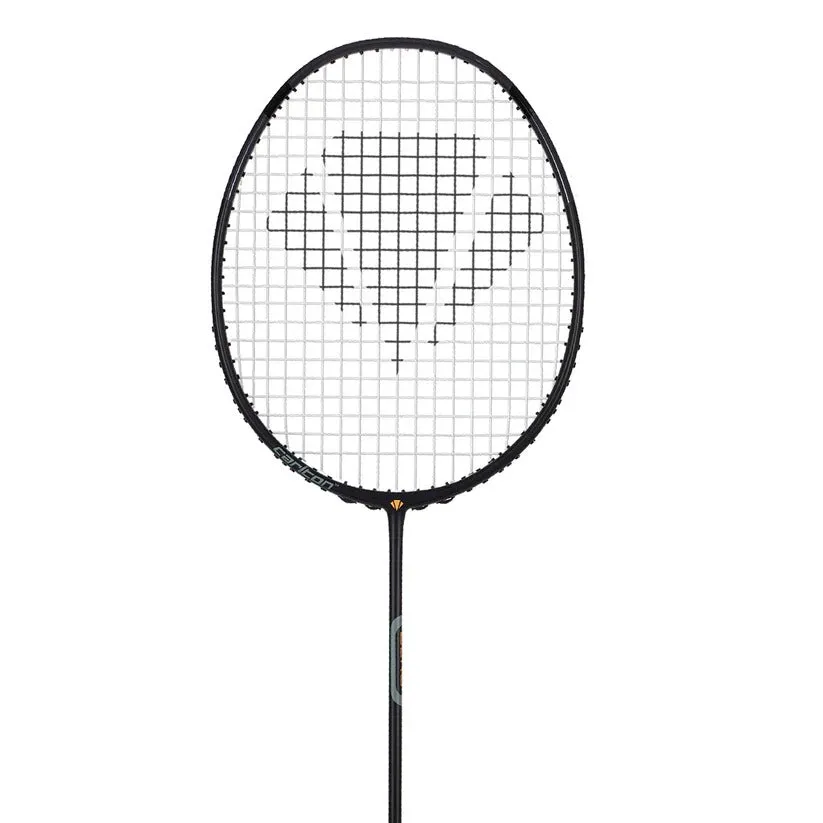 Carlton Zero 002i Badminton Racket (Unstrung) | Matt Black