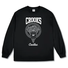 Crooks & Castles Bandusa Bandido Long Sleeve T-shirt Black