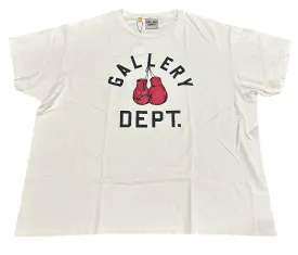 Gallery Dept. 'Boxing Merch' Cream Tee