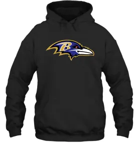 Gift Shirt Logo For Fan Rugby Team Baltimore Ravens Hoodie