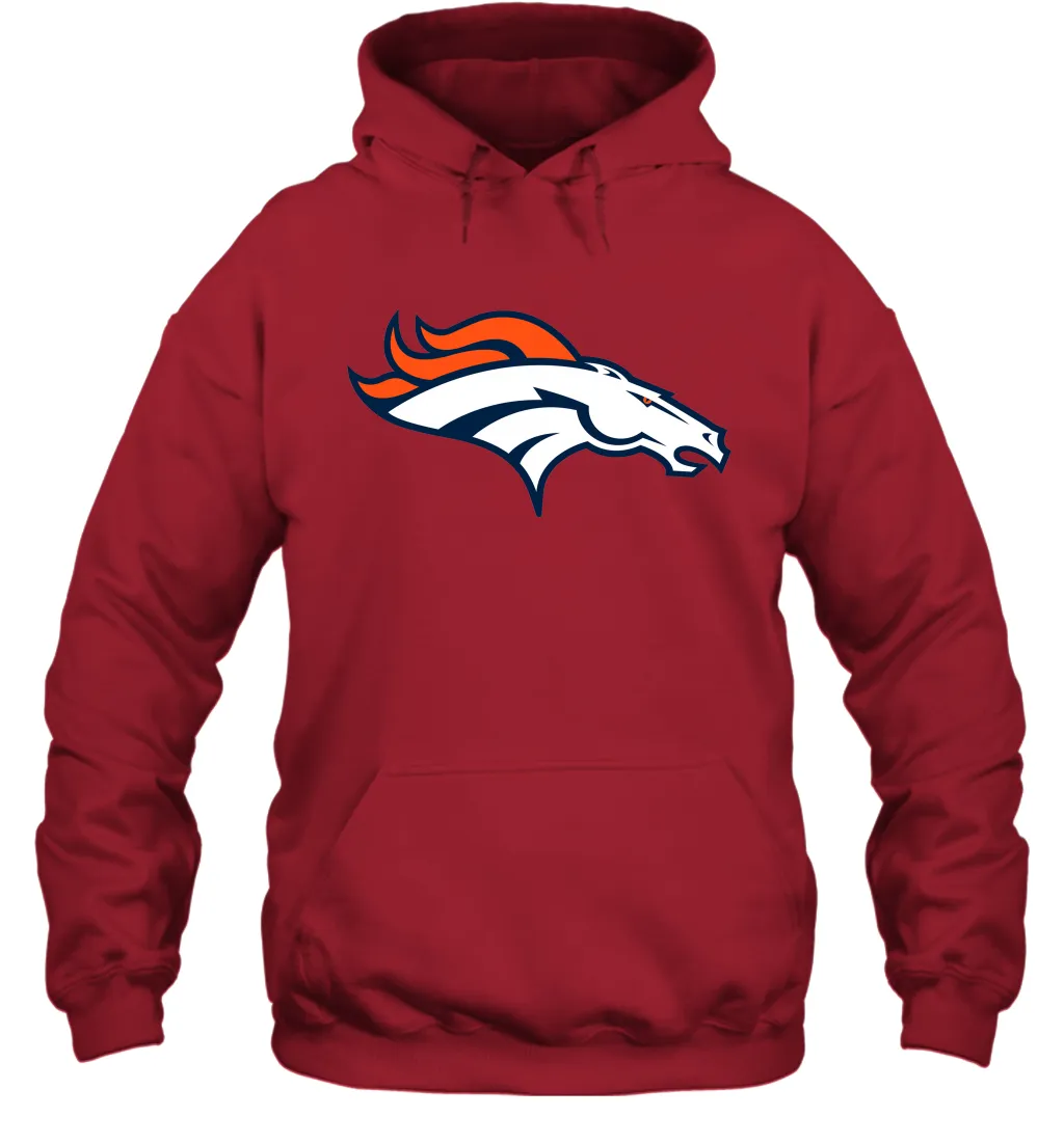 Gift Shirt Logo For Fan Rugby Team Denver Broncos Hoodie