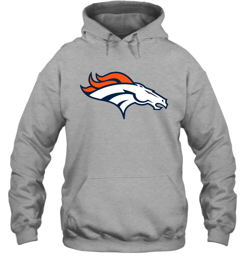 Gift Shirt Logo For Fan Rugby Team Denver Broncos Hoodie