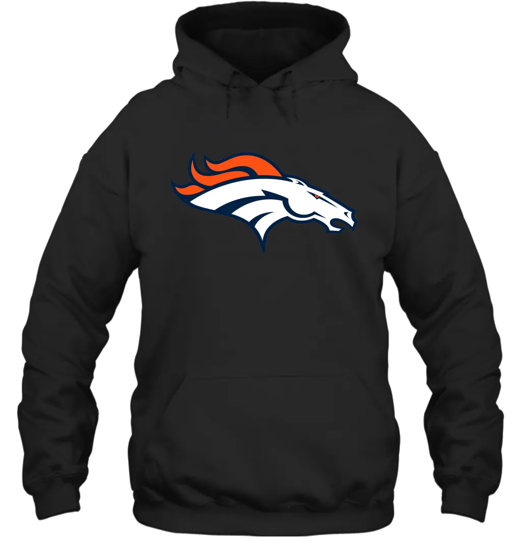 Gift Shirt Logo For Fan Rugby Team Denver Broncos Hoodie