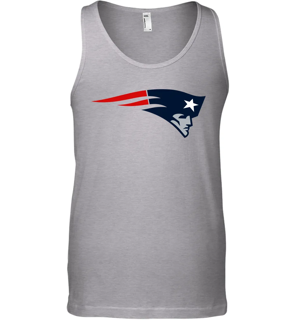 Gift Shirt Logo For Fan Rugby Team New England Patriots Tank Top