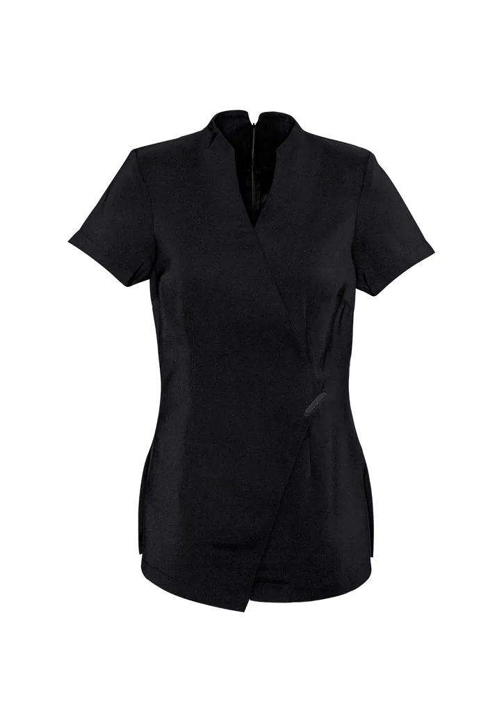 Ladies Wrap Spa Tunic