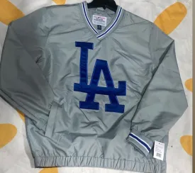 Los Angeles DODGERS Grey Windbreaker Genuine Merchandise