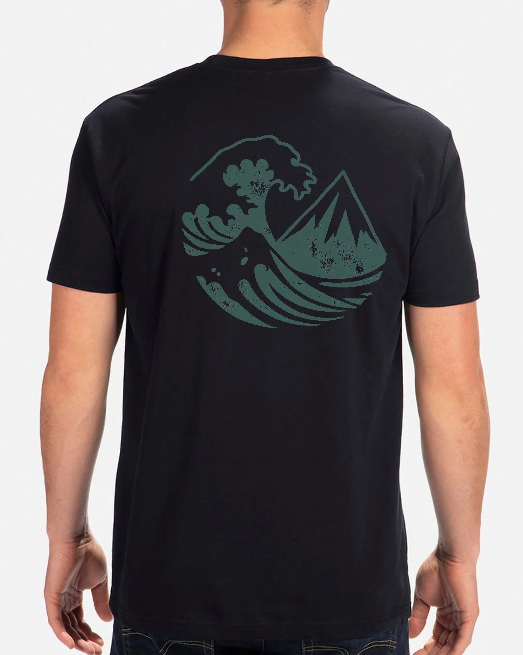 Men's Peak Surfing T-Shirt