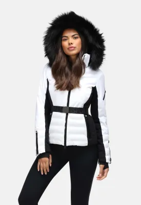 Sportalm Fur Trim in Black