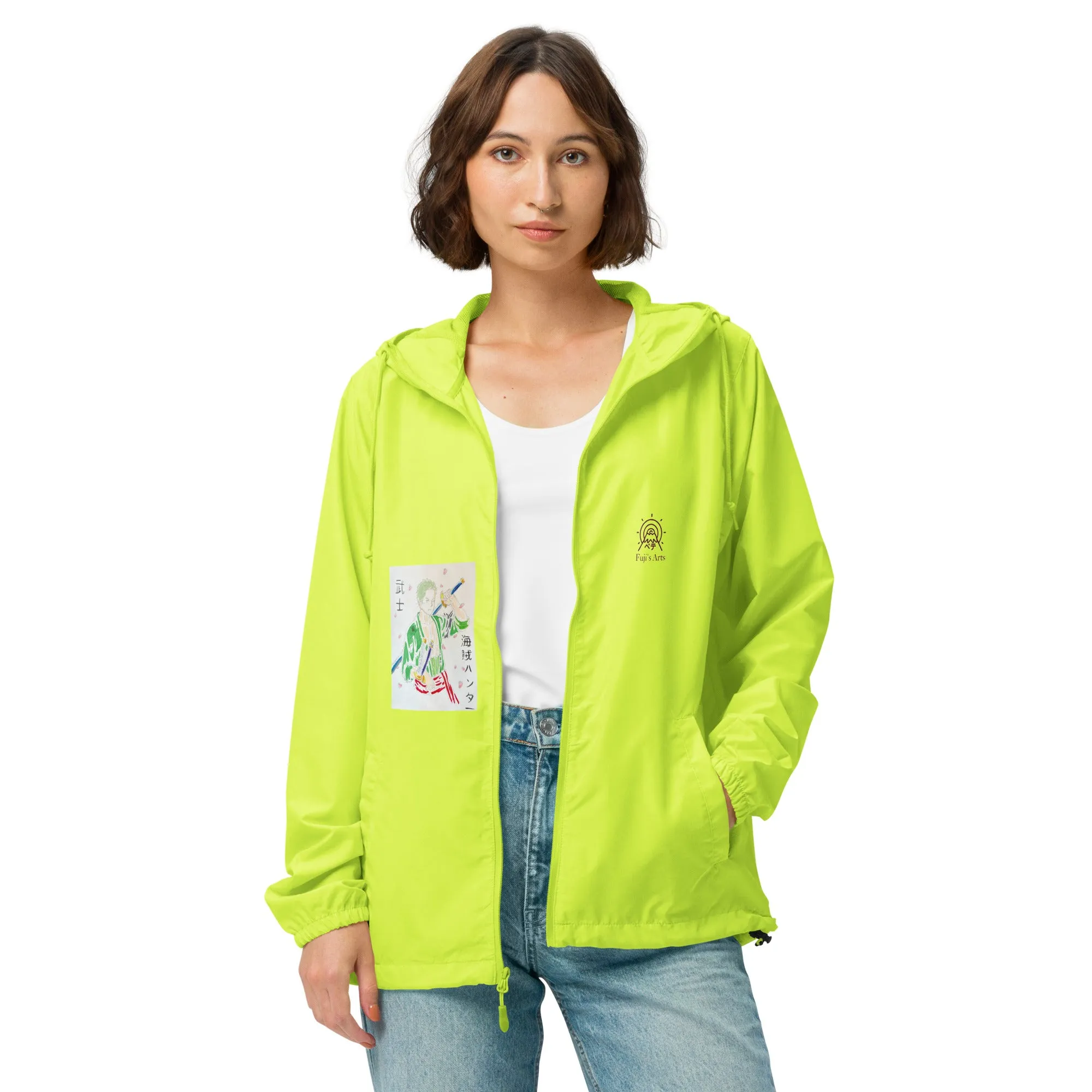 Unisex Windbreaker Jacket - One Piece - Roronoa Zoro