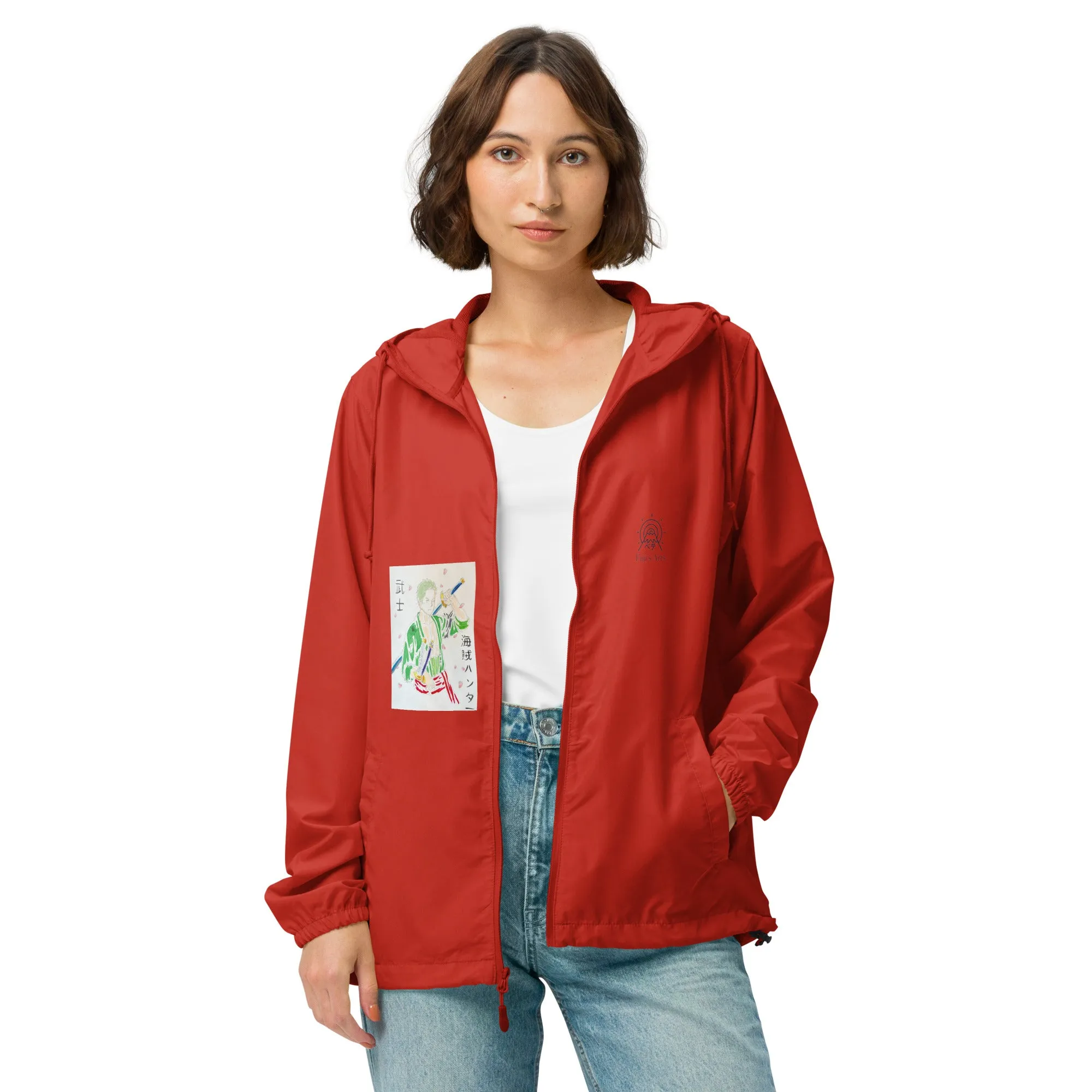 Unisex Windbreaker Jacket - One Piece - Roronoa Zoro