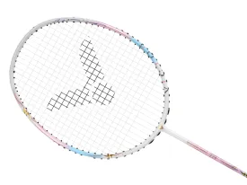 Victor Auraspeed 77F I Unstrung Badminton Racket[Pink]