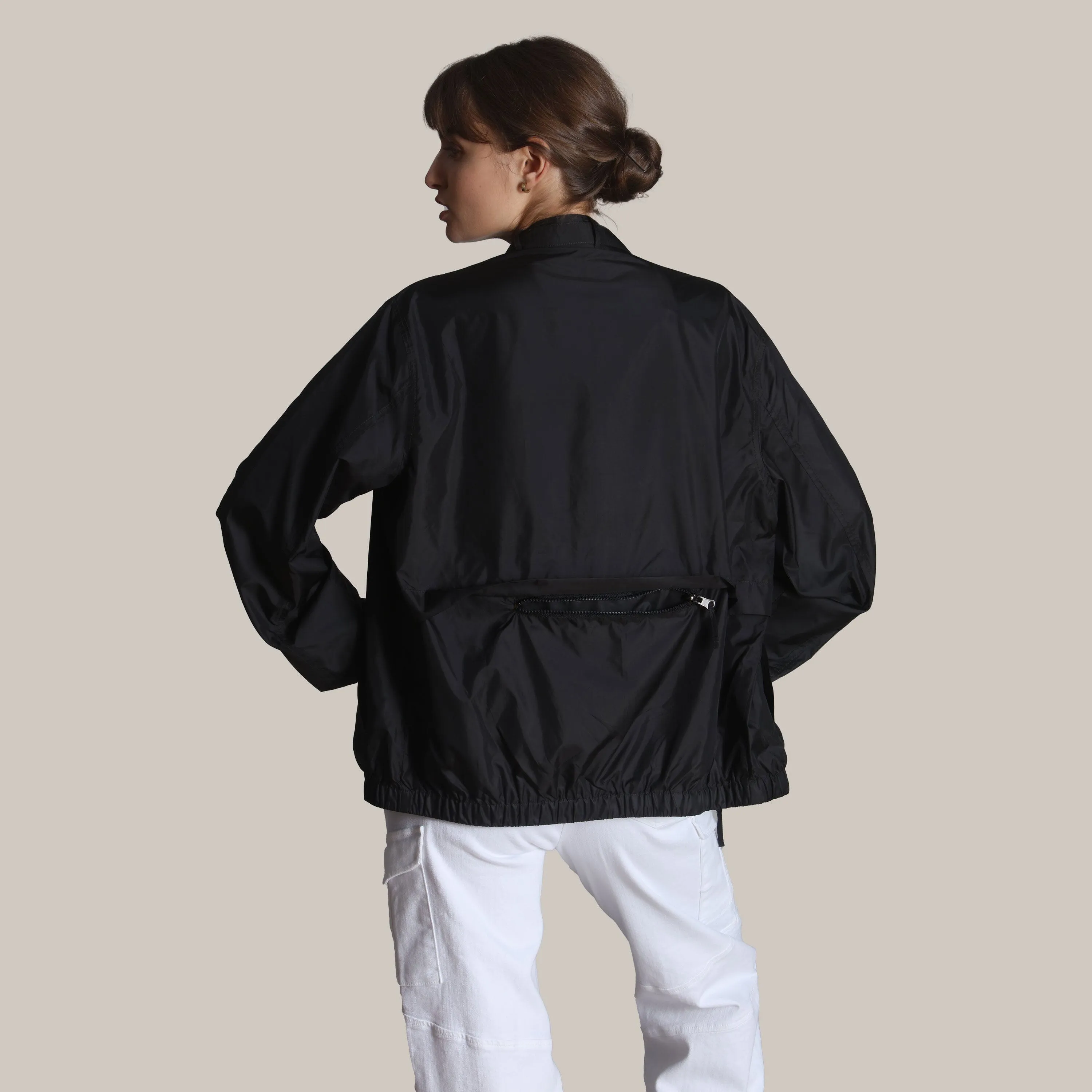 Women's Windbreaker Oversized Packable Jacket